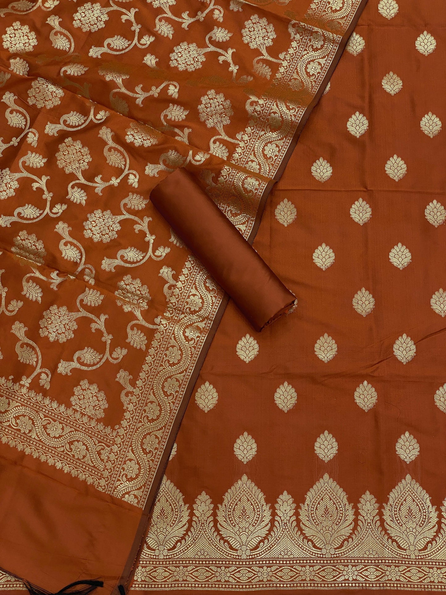 Banarasi silk suit by banarasi store - Banarasi Store
