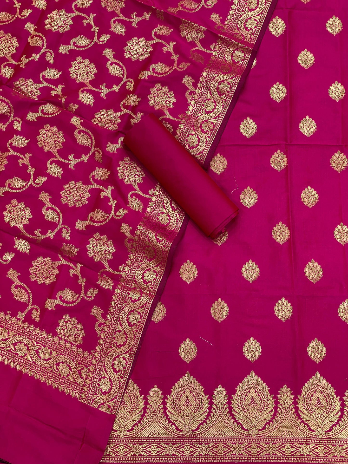 Banarasi silk suit by banarasi store - Banarasi Store