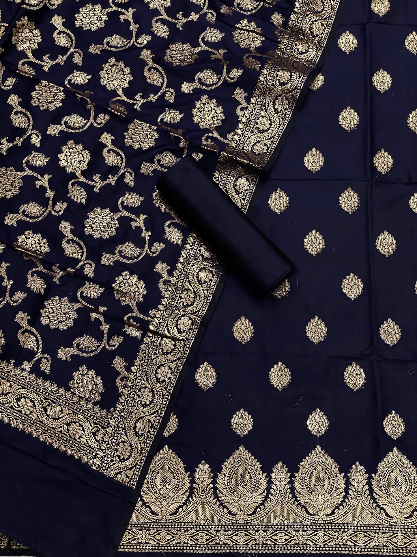 Banarasi silk suit by banarasi store - Banarasi Store