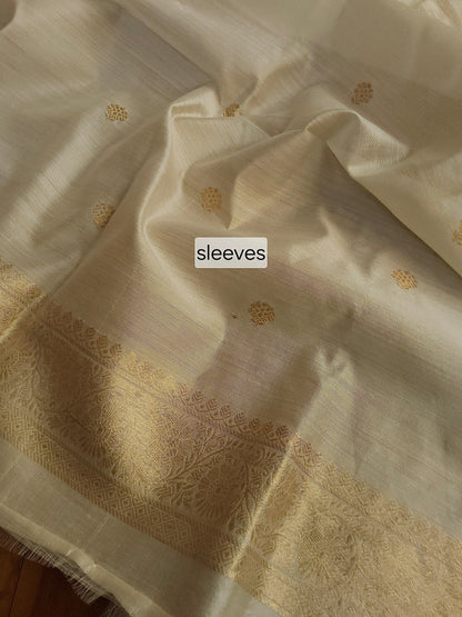 Handloom pure chiniya silk by banarasi store