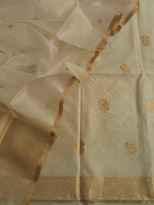 Handloom pure chiniya silk by banarasi store