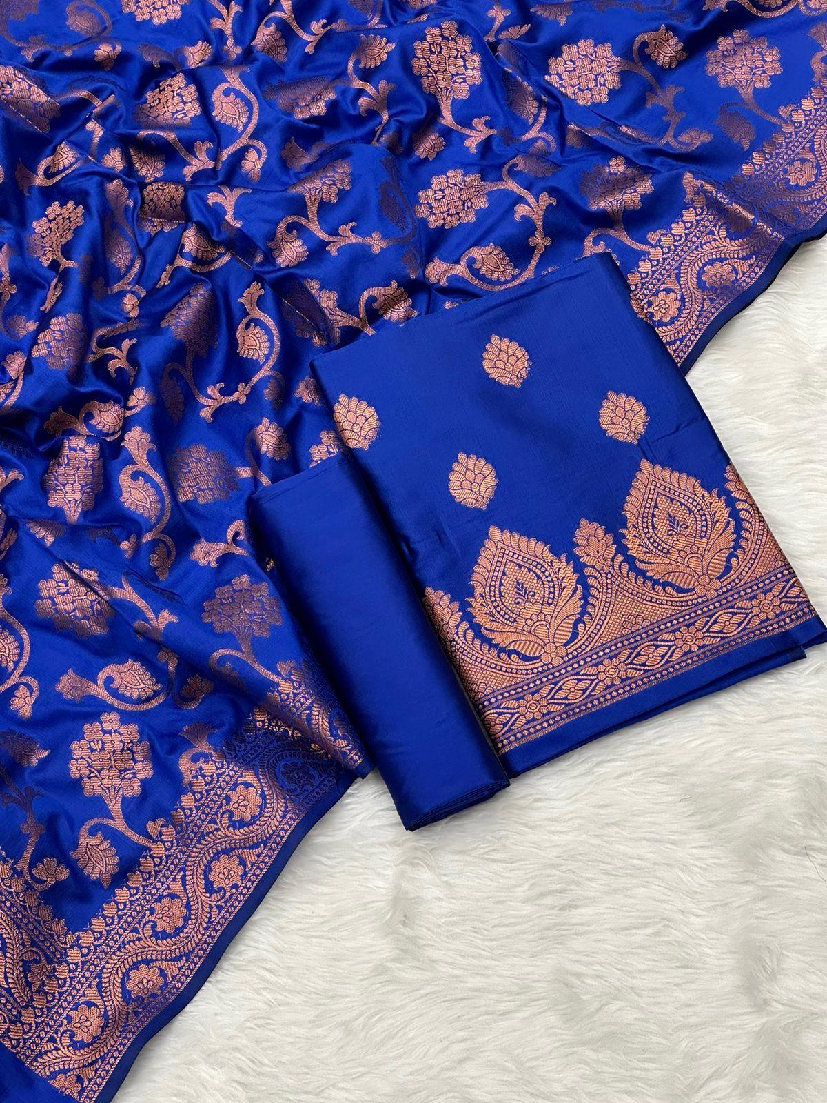 Banarasi silk suit by banarasi store