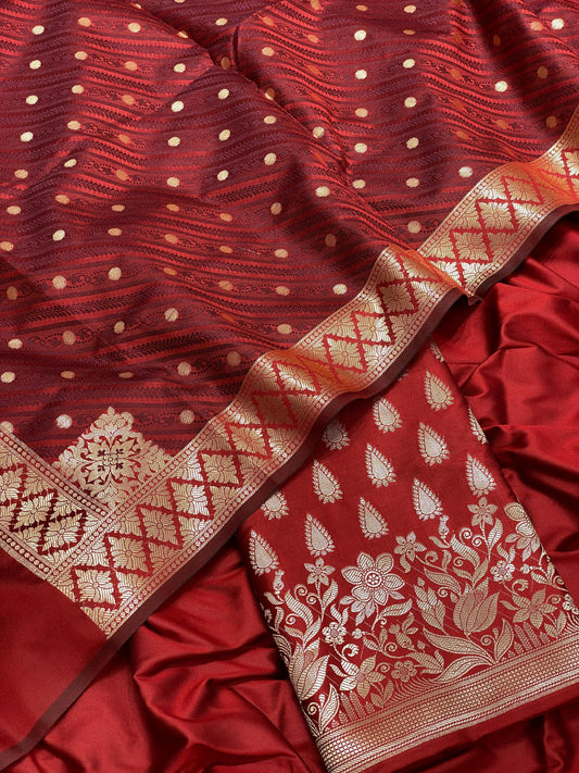 Banarasi silk suit by banarasi store