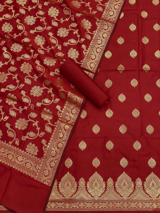 Banarasi silk suit by banarasi store