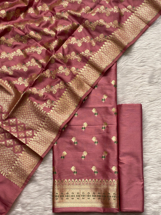 Handloom pure chiniya silk by banarasi store