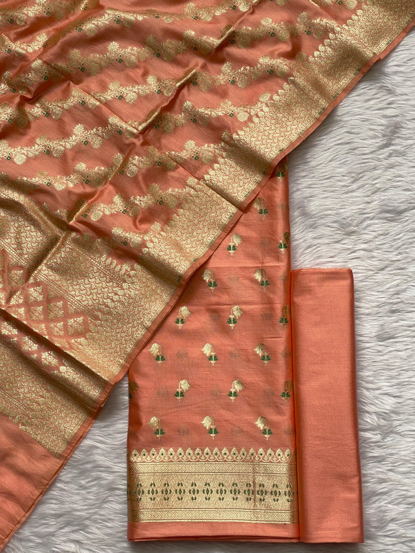 Handloom pure chiniya silk by banarasi store