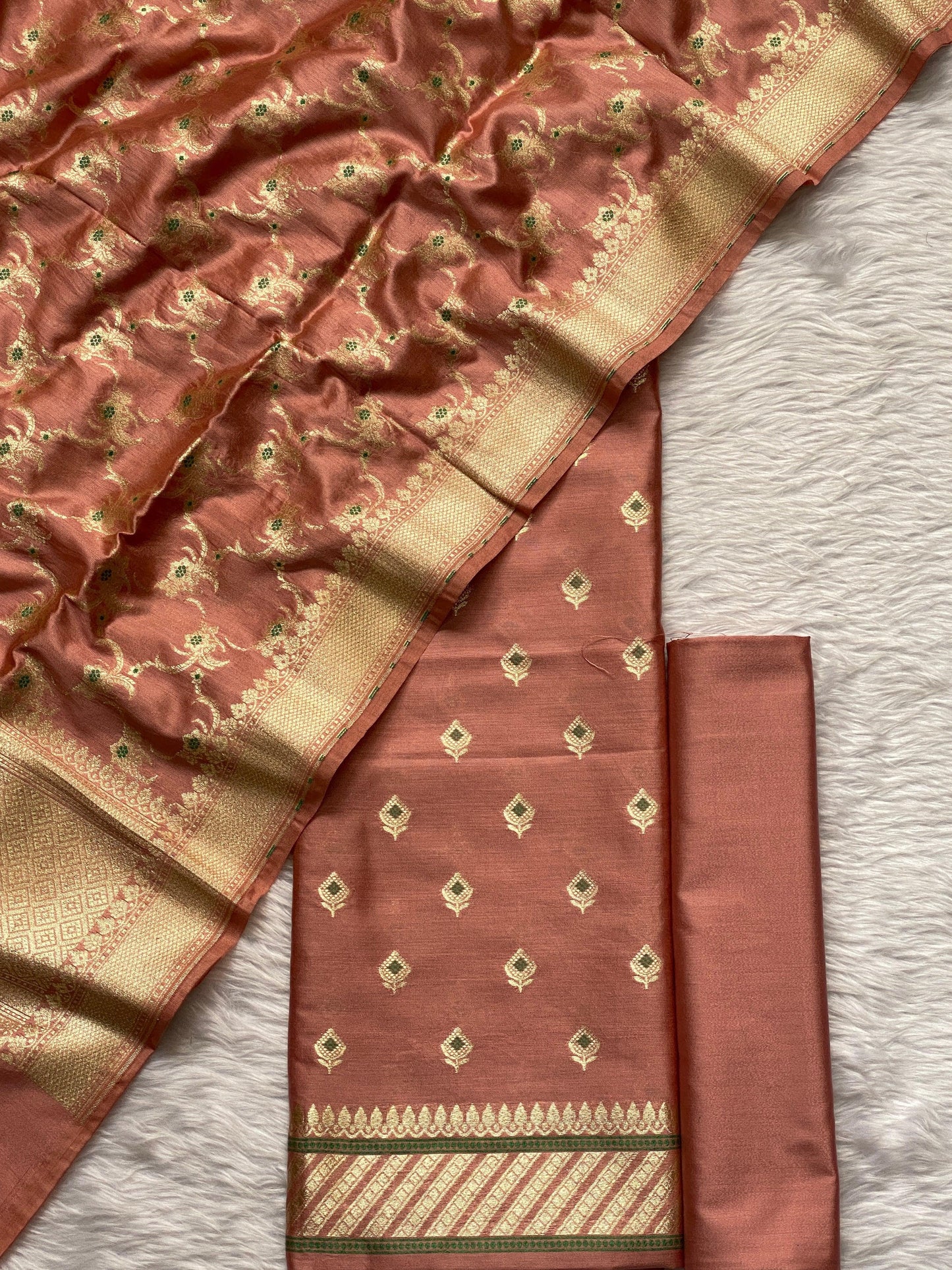 Handloom pure chiniya silk by banarasi store