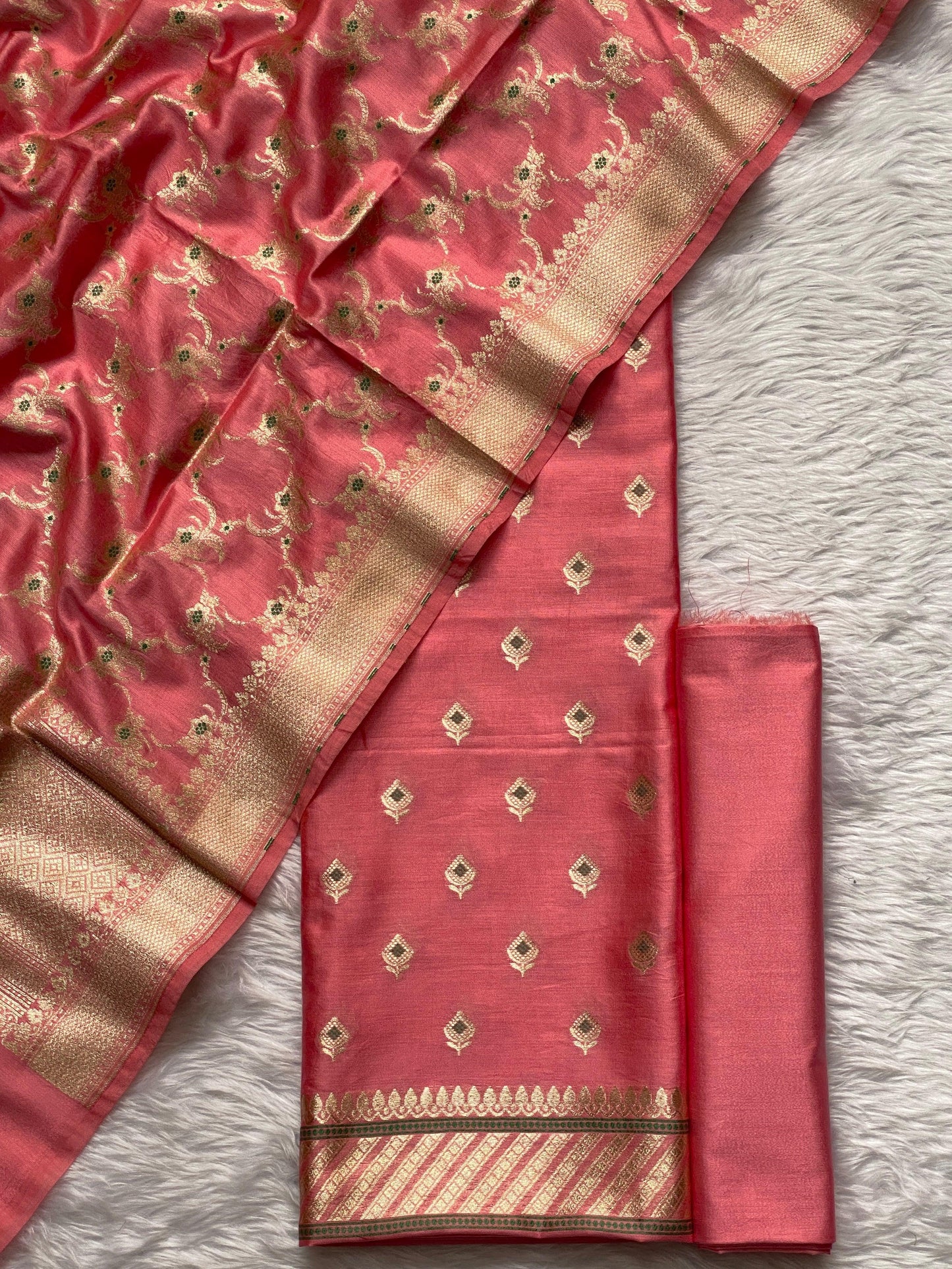 Handloom pure chiniya silk by banarasi store