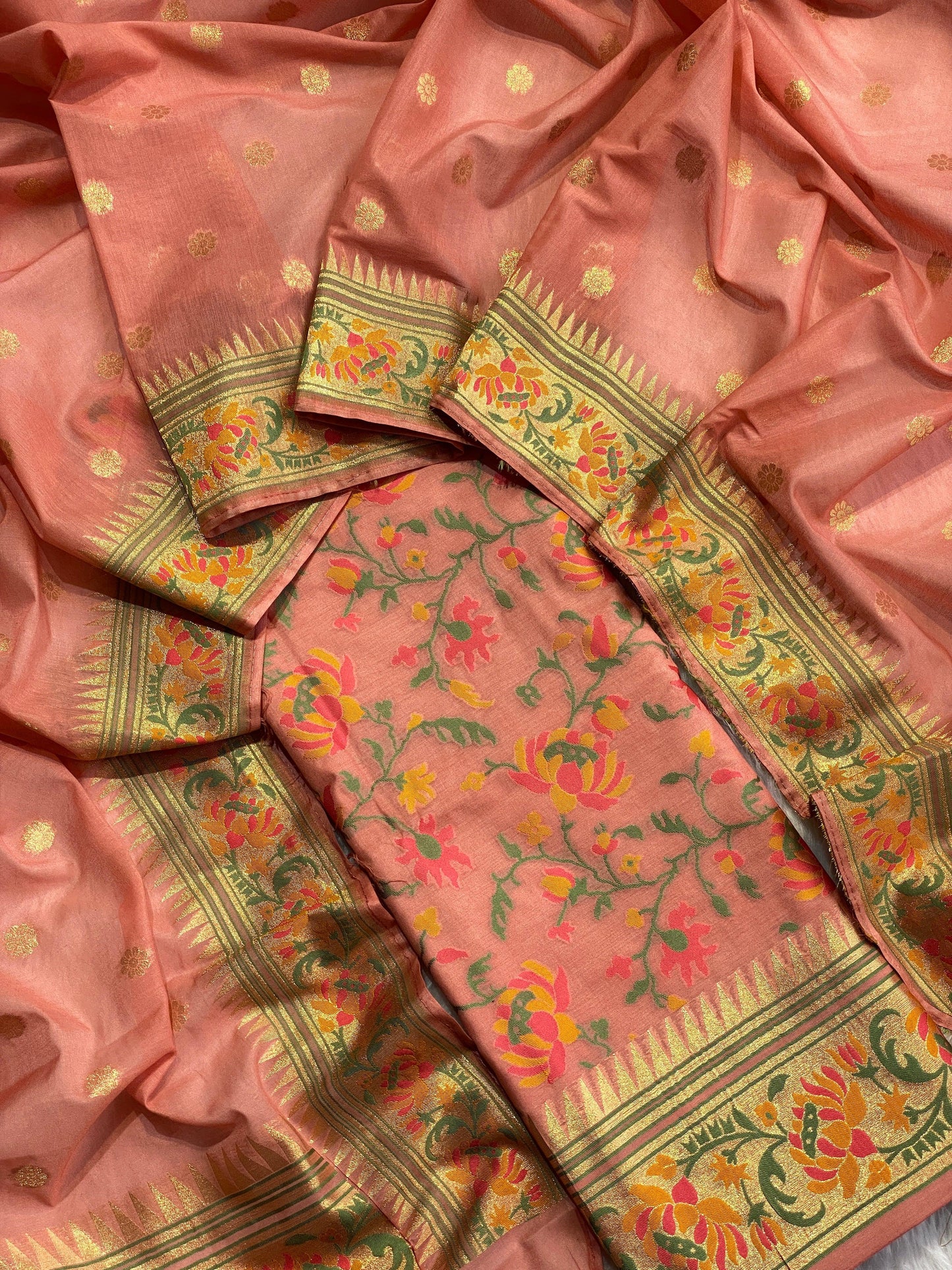 Banarasi Cotton Suit