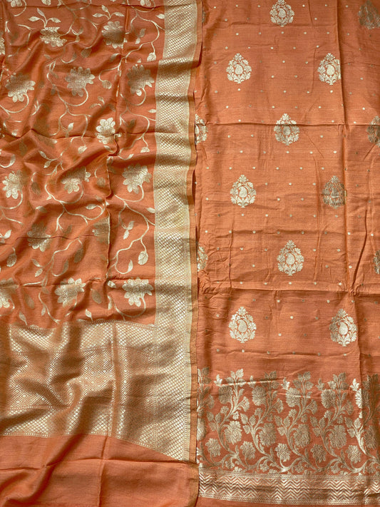 Handloom moonga by banarasi store