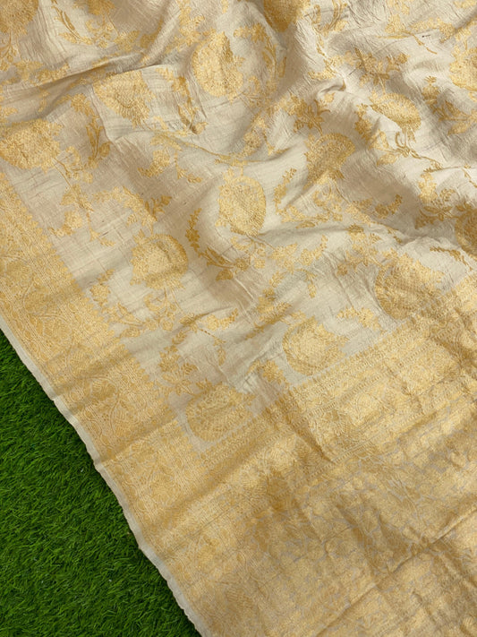 Handwoven khiccha tussar by banarasi Store