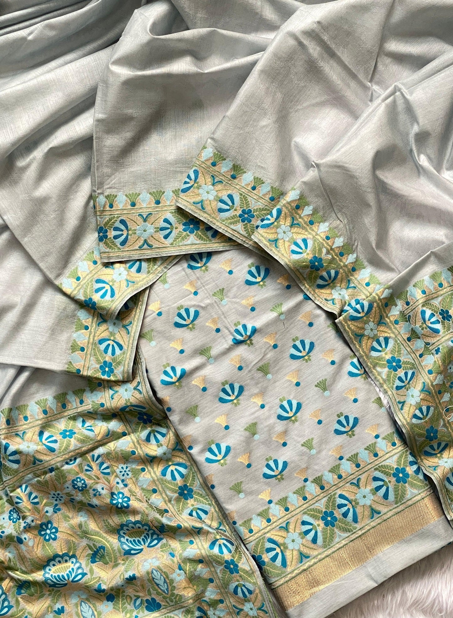 Banarasi Cotton Suit