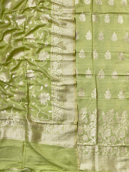 Handloom moonga by banarasi store