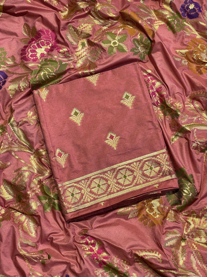 Banarasi katan suit by banarasi store